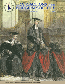 Transactions of the Burgon Society Volume 17 (2017)